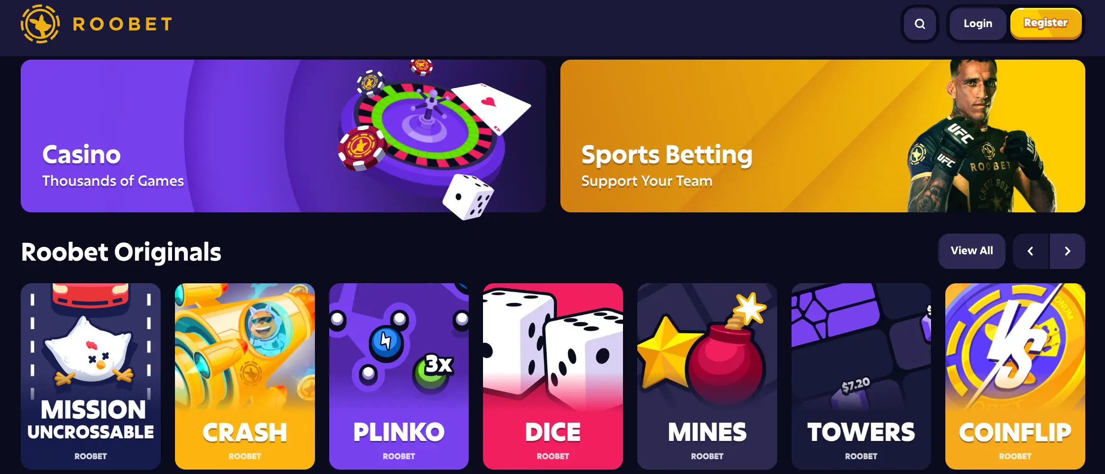 Roobet casino