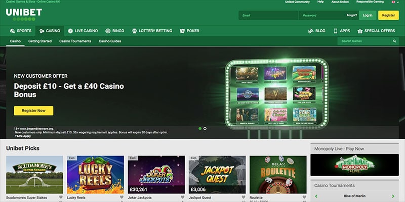 Unibet casino